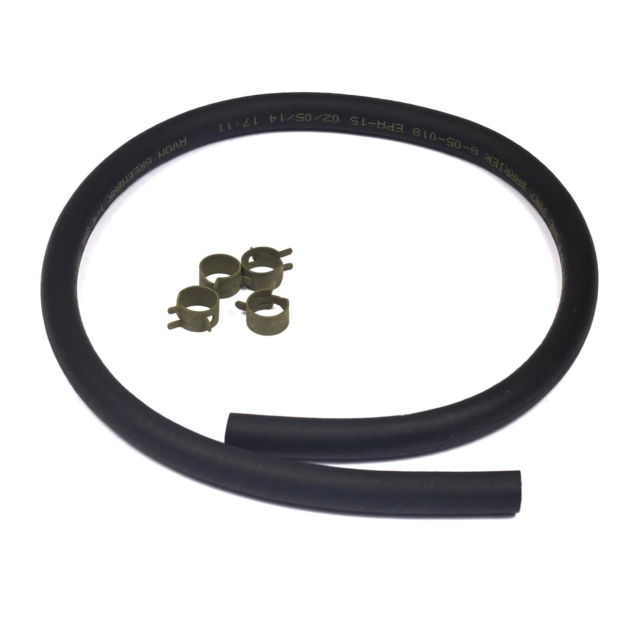 Briggs & Stratton Fuel Line with 4 Fuel Line Clamps #5414K