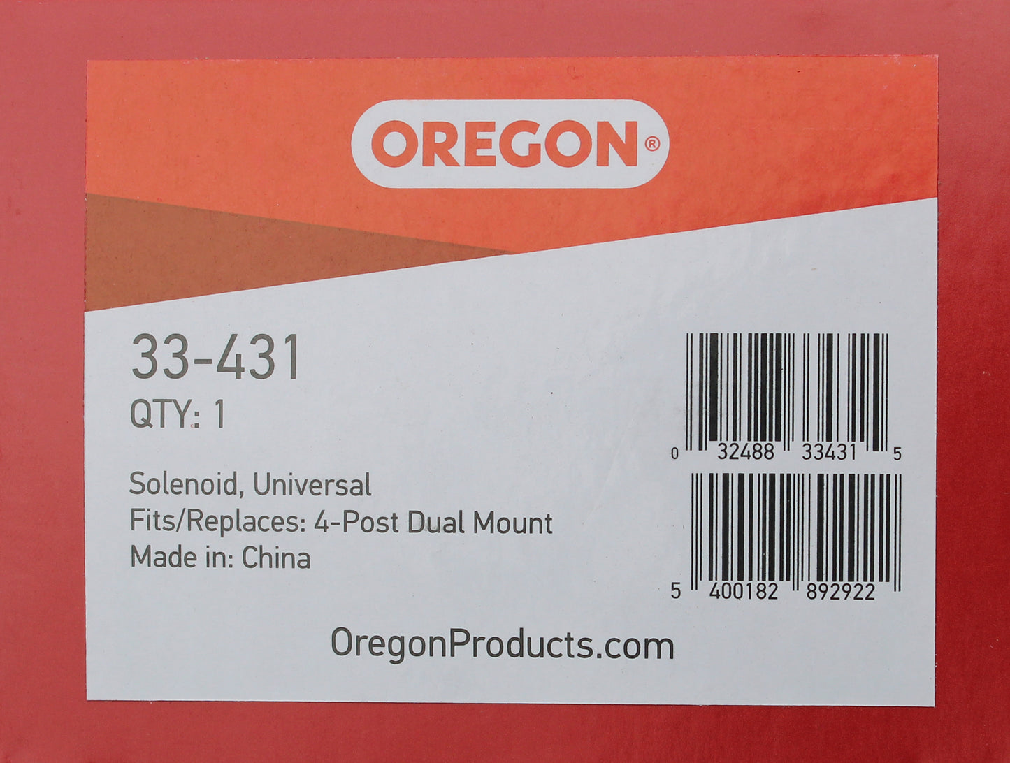 Oregon Universal 4 Post Dual Solenoid