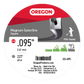 Oregon Magnum Gatorline Square Trimmer Line, .095 INCH BY 226 FOOT #22-495
